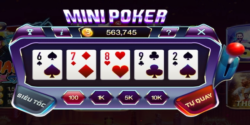 Mini Poker - Kỹ Thuật Chơi Tối Ưu Tỷ Lệ Thắng Tại Mig8 Những ký hiệu thường gặp khi tham gia Mini Poker tại mig8