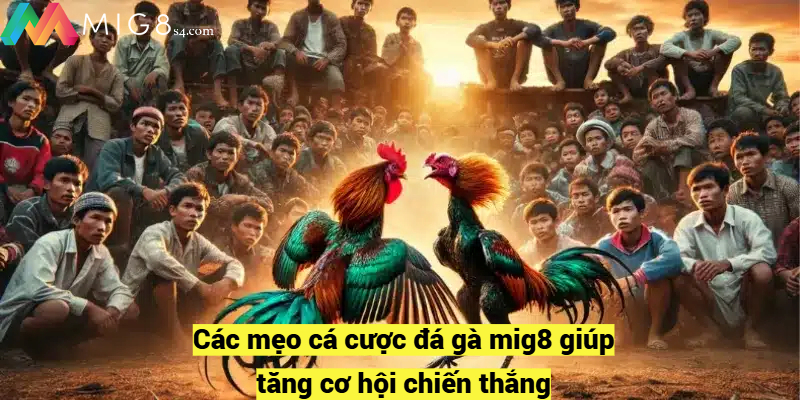 Cá Cược Đá Gà MIG8 - Toàn Tập Từ Cơ Bản Đến Nâng Cao Các mẹo cá cược đá gà mig8 giúp tăng cơ hội chiến thắng